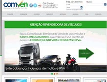 Tablet Screenshot of comven.com.br